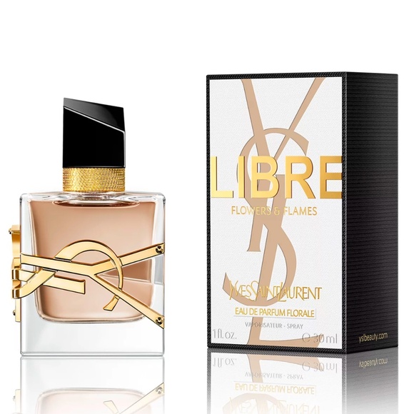Yves Saint Laurent Libre FLOWERS & FLAMES YSL Collectible Bottle NEW in Box - Picture 1 of 2